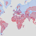 Który kontynent od wieków jest pomniejszany na mapach świata?