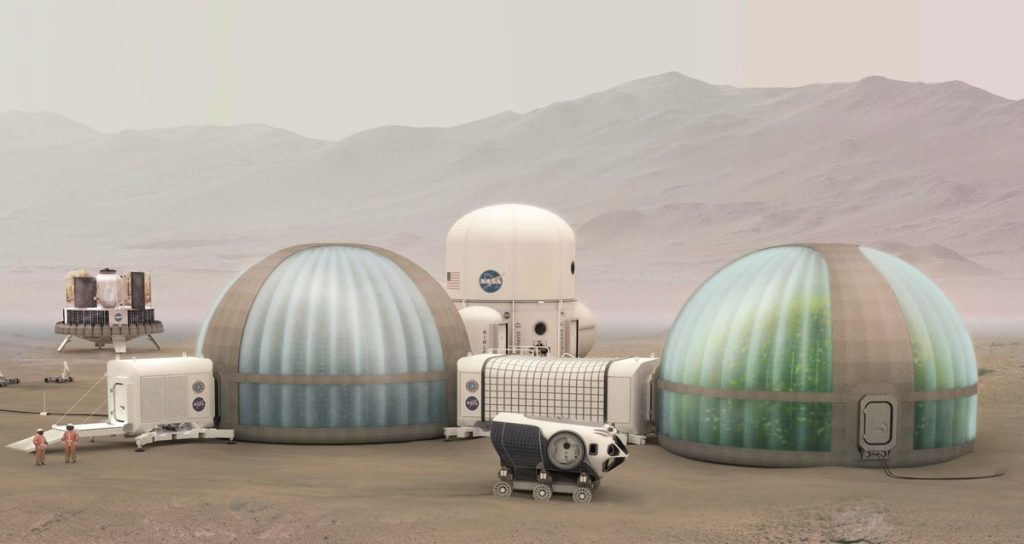 Tak wygląda trójwymiarowa baza NASA, w której ludzie będą przygotowywać się do życia na Marsie