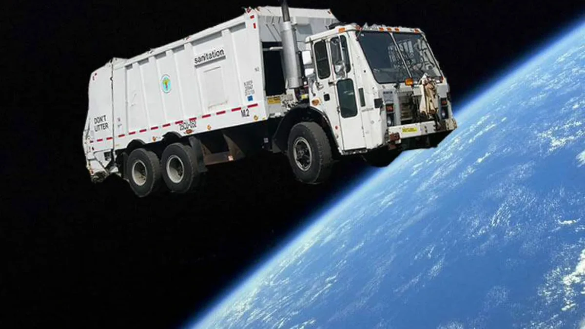 Technologia oczyszczania kosmosu ze śmieci może „kierować” odpady do atmosfery ziemskiej