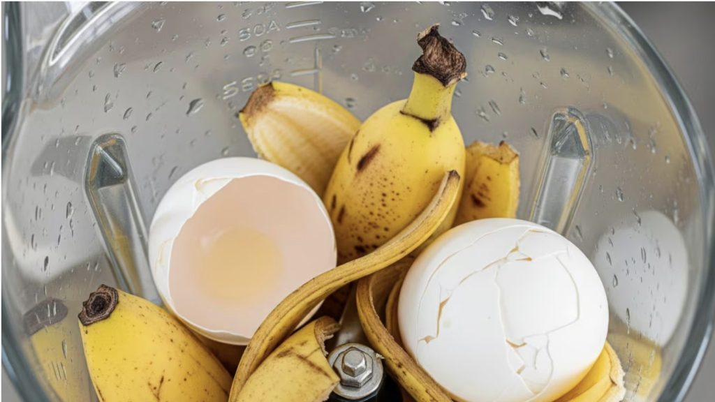 Blenderowanie skórki banana i jajka: dlaczego warto to robić i do czego służy