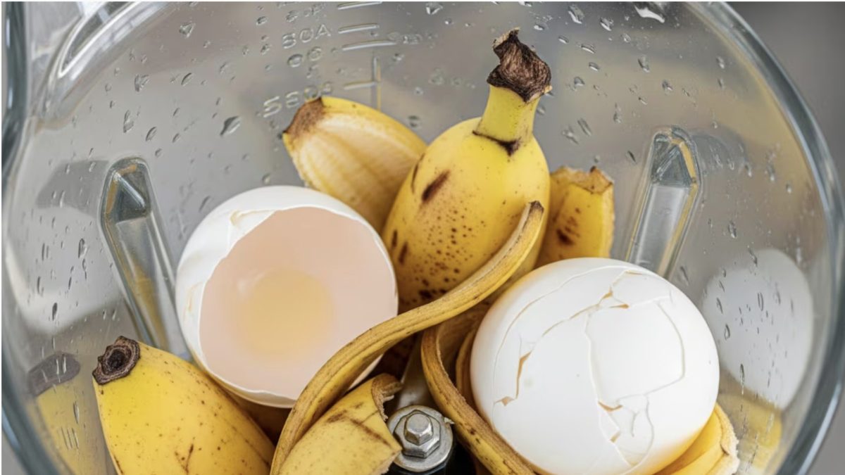 Blenderowanie skórki banana i jajka: dlaczego warto to robić i do czego służy